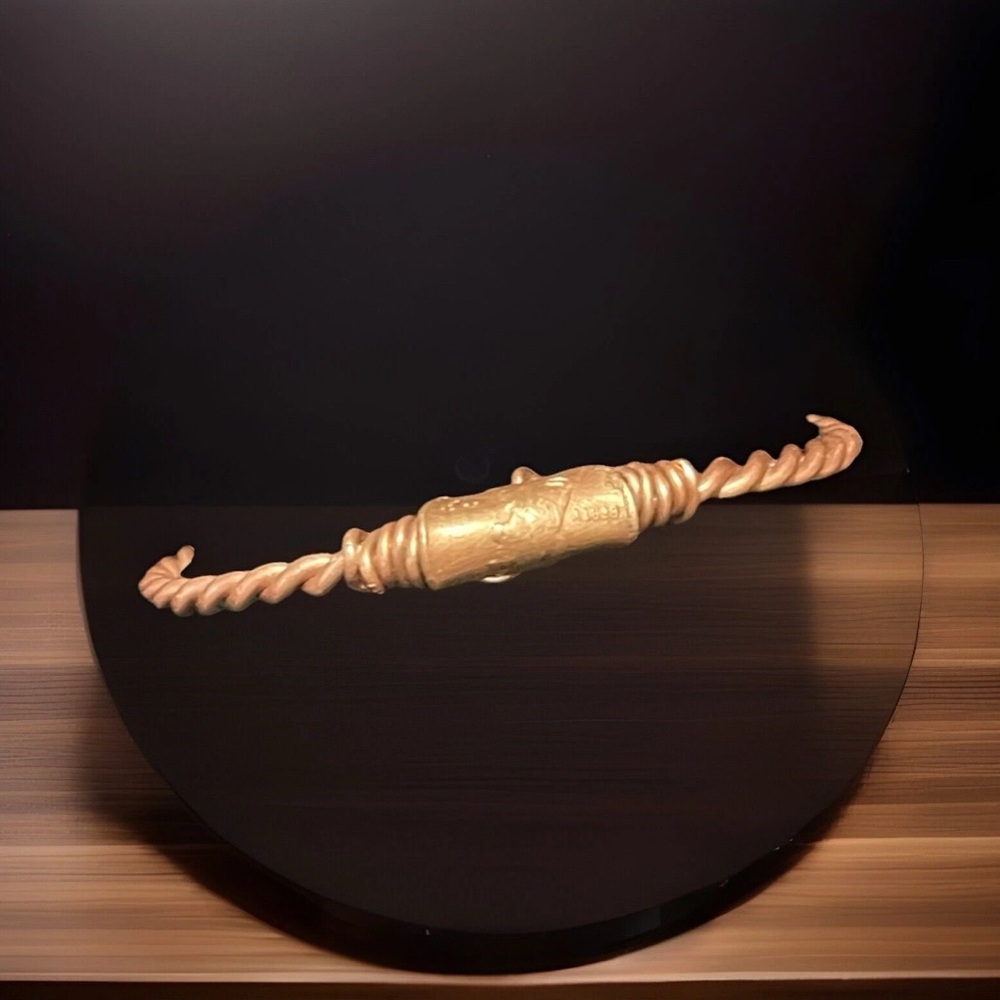 Copper Bracelet with Twisted Rope Bracelet.